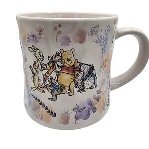 Disney Winnie the Pooh and Friends Spring Floral Collectible Mug